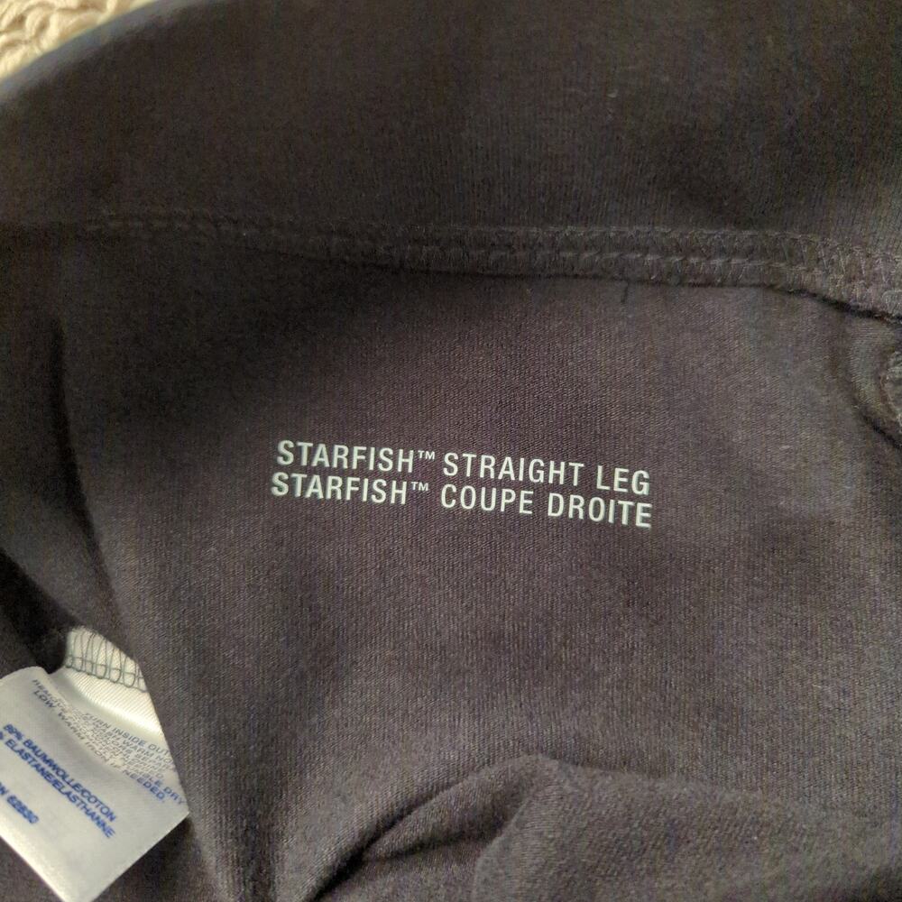 Lands' End Black Straight-Leg Pants - Picture 6 of 6